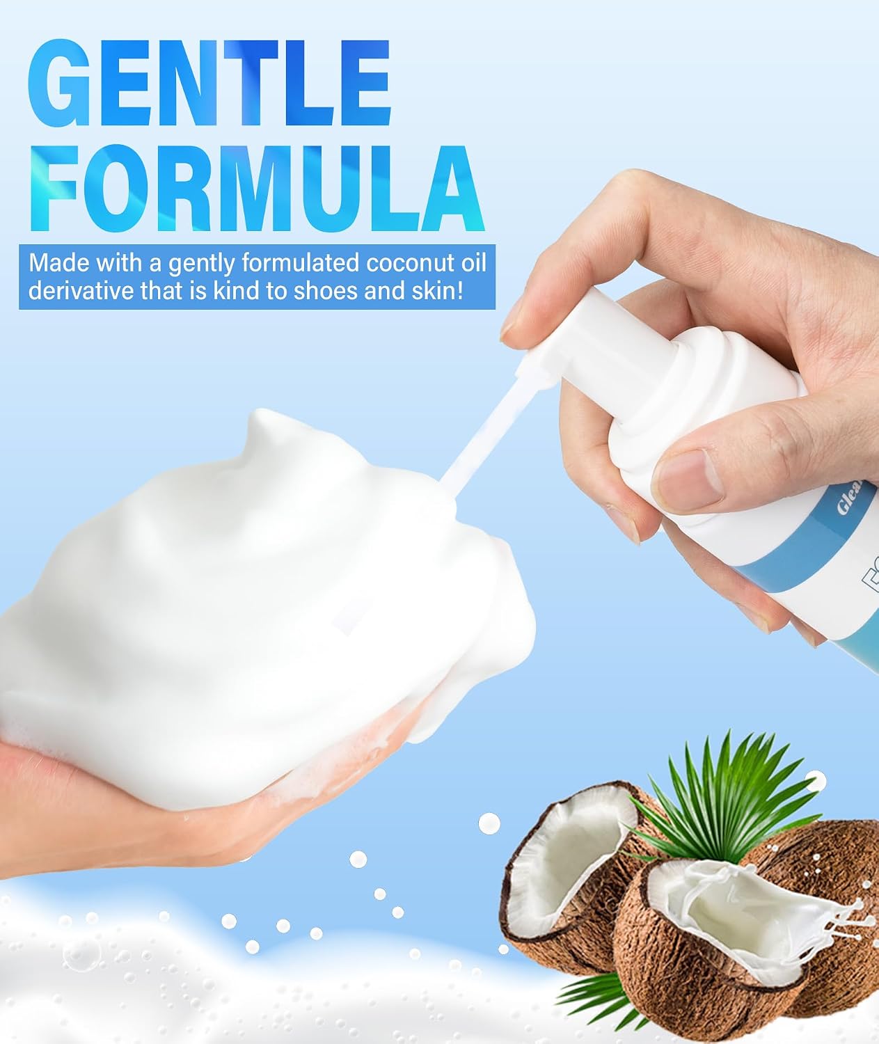 Shoe Cleaner Foam for Sneakers - огляд і ціна Sneaker Cleaning Kit