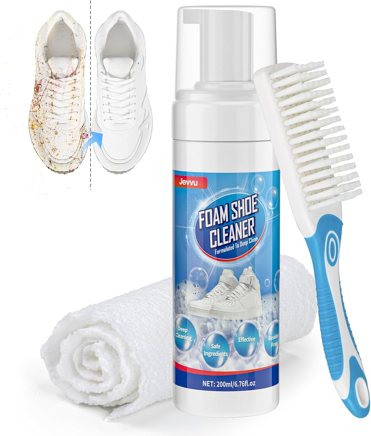 Shoe Cleaner Foam for Removing - огляд і ціна Sneaker Cleaning Kit