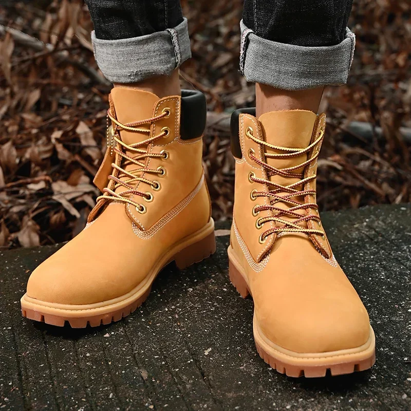 Boots Men High Top Boots High  - огляд і ціна Leather Sneaker Care Kit