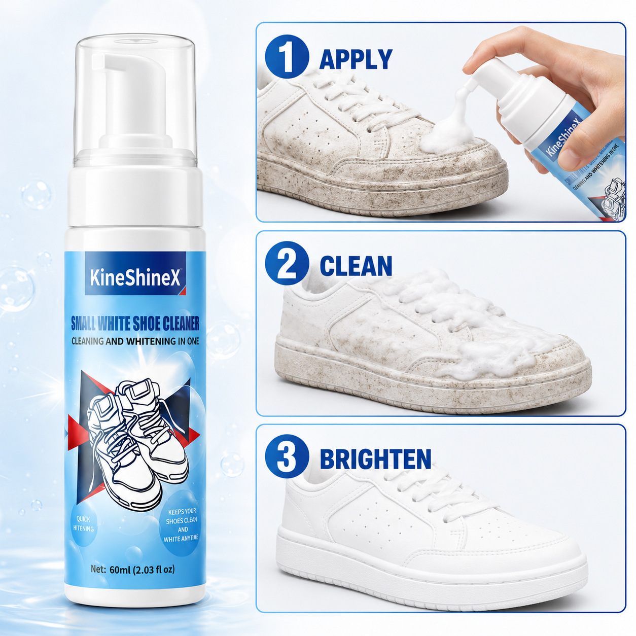 Gihen Shoe Cleaner Kits Water- - огляд і ціна Sneaker Cleaning Kit