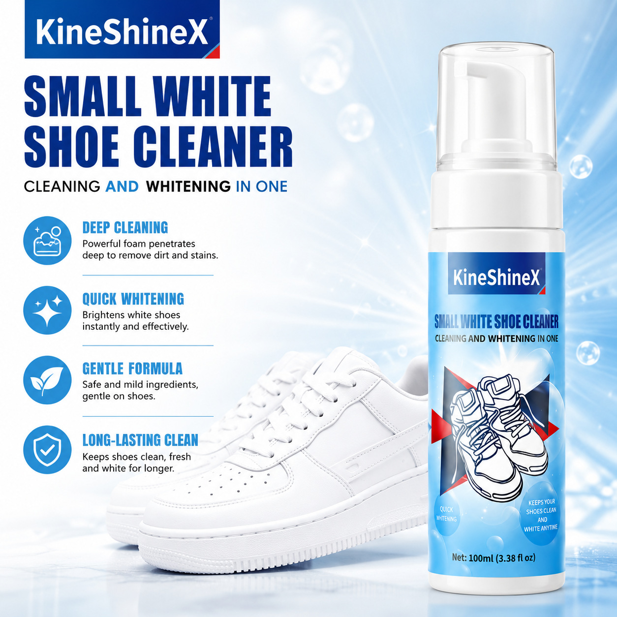 Gihen Shoe Cleaner Kits Water- - огляд і ціна Sneaker Cleaning Kit
